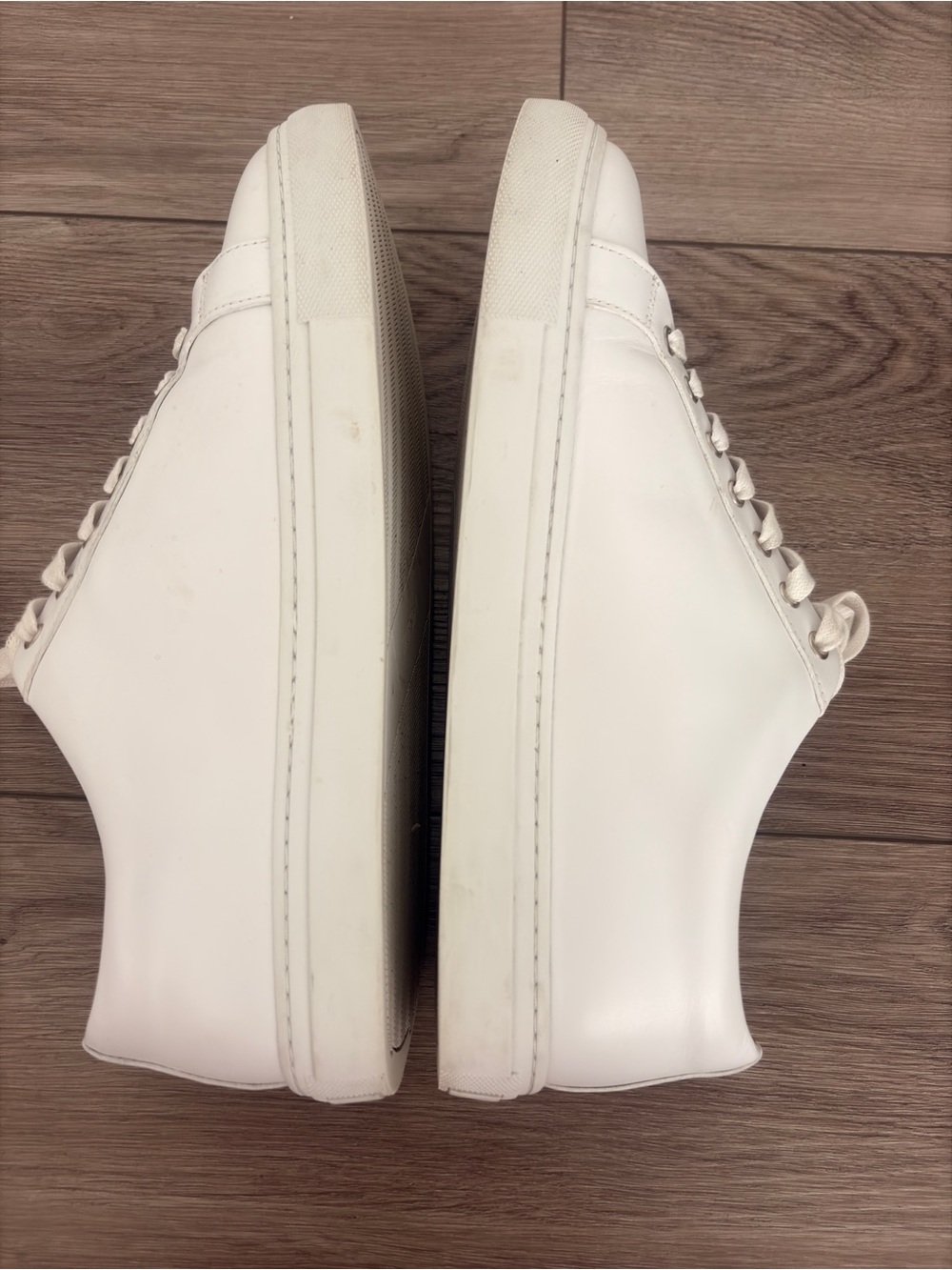 THURSDAY Boot Co Men's Everyday white leather sneakers 10 HAND MADE IN PORTUGAL - Picture 9 of 11